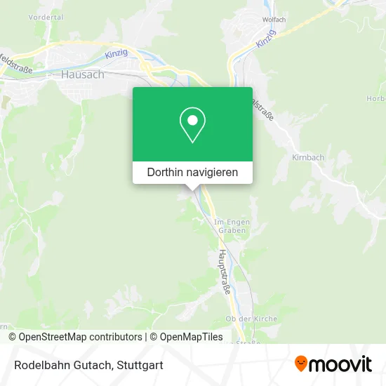 Rodelbahn Gutach Karte