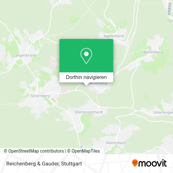 Reichenberg & Gauder Karte
