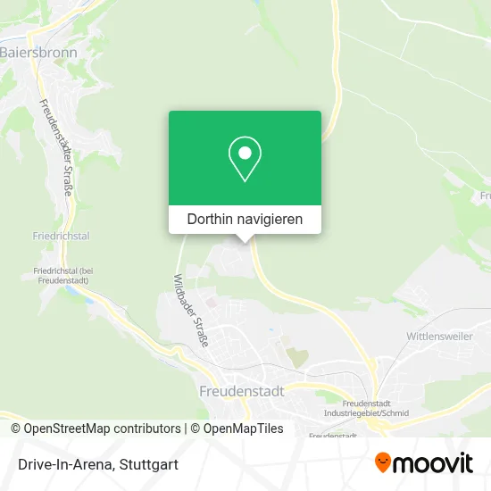 Drive-In-Arena Karte
