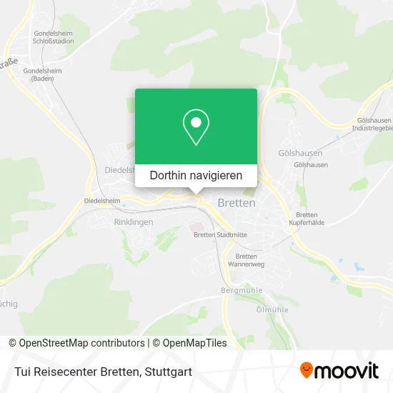 Tui Reisecenter Bretten Karte