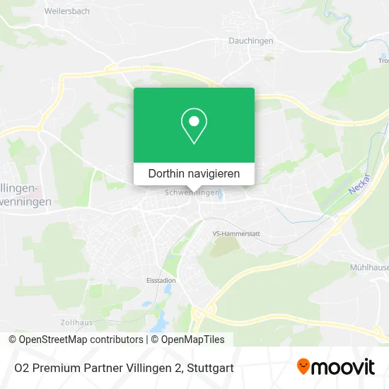 O2 Premium Partner Villingen 2 Karte