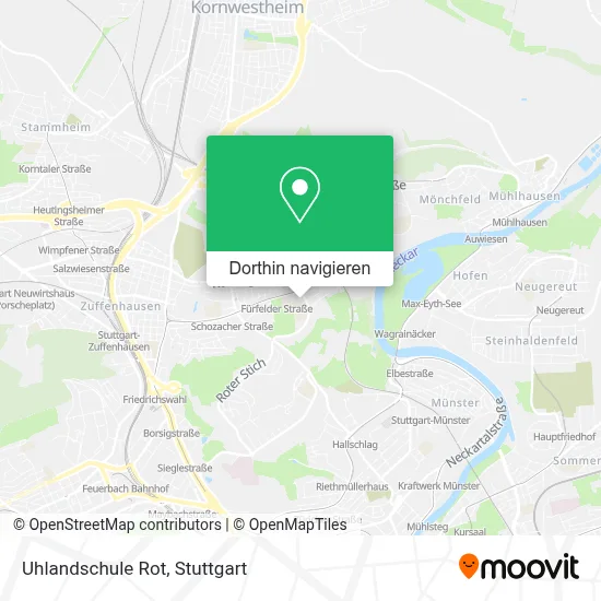Uhlandschule Rot Karte