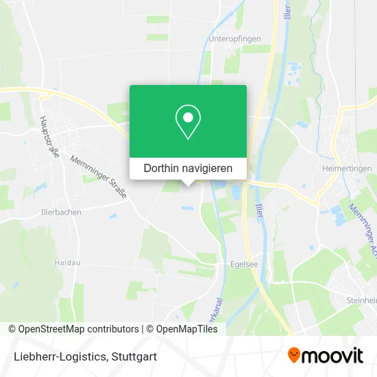Liebherr-Logistics Karte