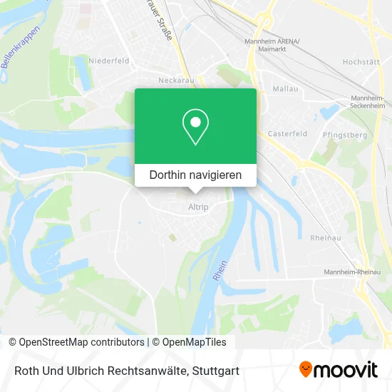 Roth Und Ulbrich Rechtsanwälte Karte
