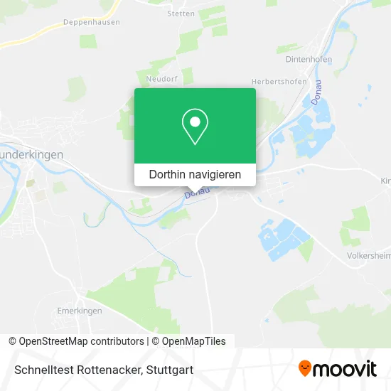 Schnelltest Rottenacker Karte