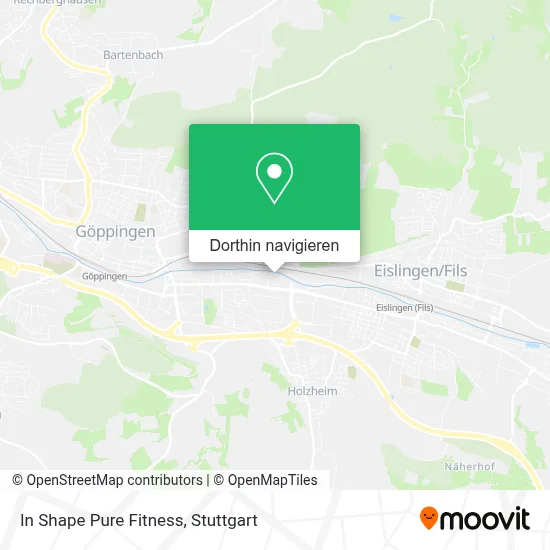 In Shape Pure Fitness Karte