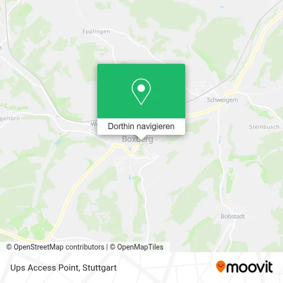 Ups Access Point Karte