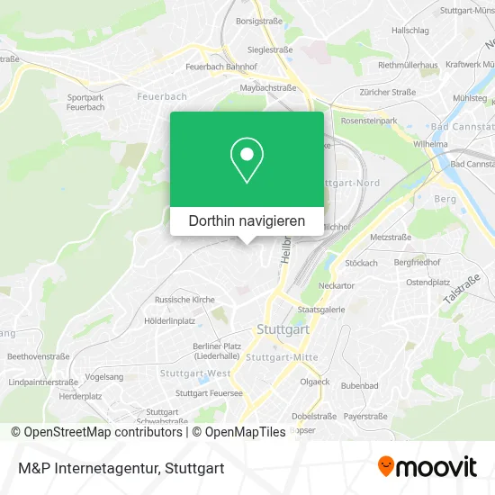 M&P Internetagentur Karte