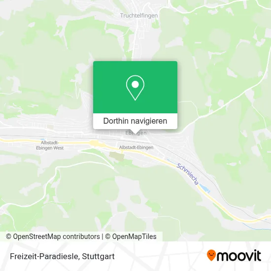 Freizeit-Paradiesle Karte
