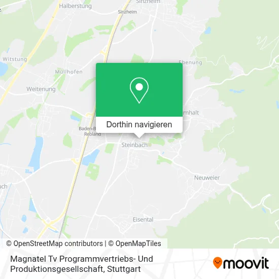 Magnatel Tv Programmvertriebs- Und Produktionsgesellschaft Karte