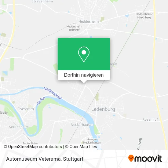 Automuseum Veterama Karte