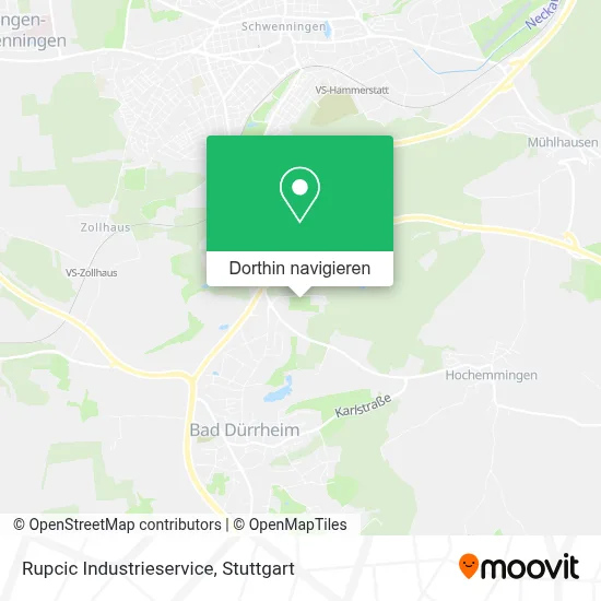 Rupcic Industrieservice Karte