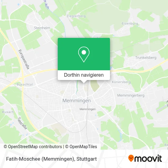 Fatih-Moschee (Memmingen) Karte
