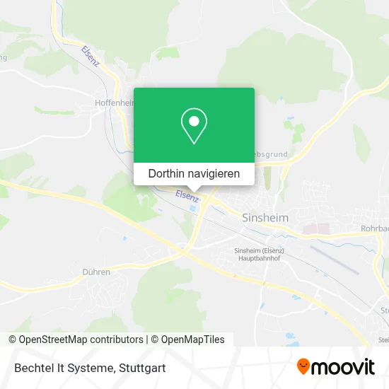 Bechtel It Systeme Karte