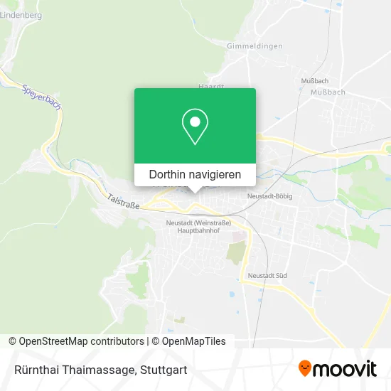Rürnthai Thaimassage Karte