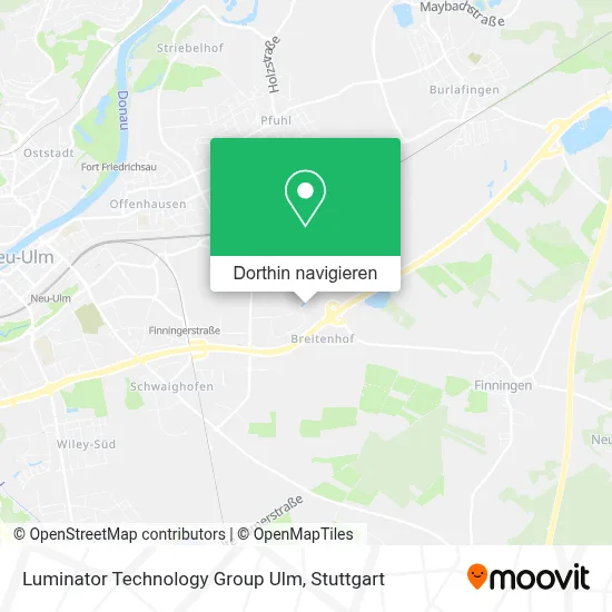 Luminator Technology Group Ulm Karte