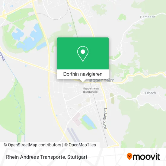 Rhein Andreas Transporte Karte