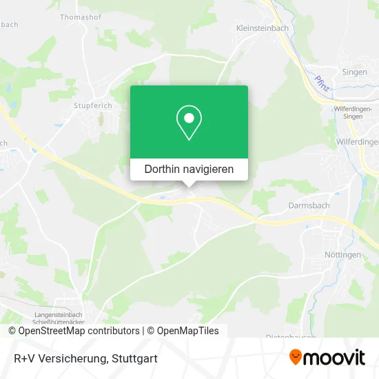 R+V Versicherung Karte
