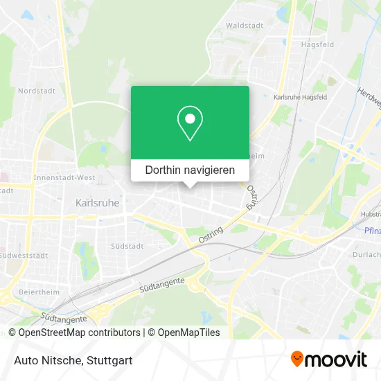 Auto Nitsche Karte