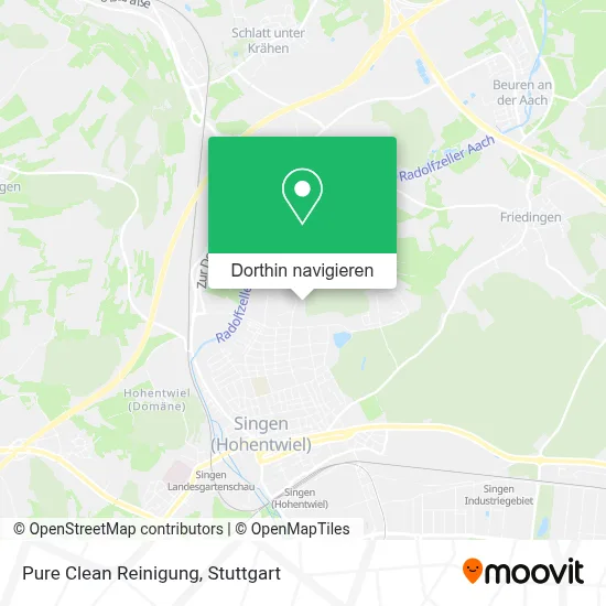 Pure Clean Reinigung Karte