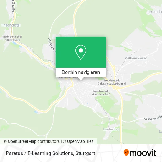 Paretus / E-Learning Solutions Karte