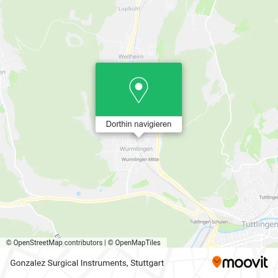 Gonzalez Surgical Instruments Karte