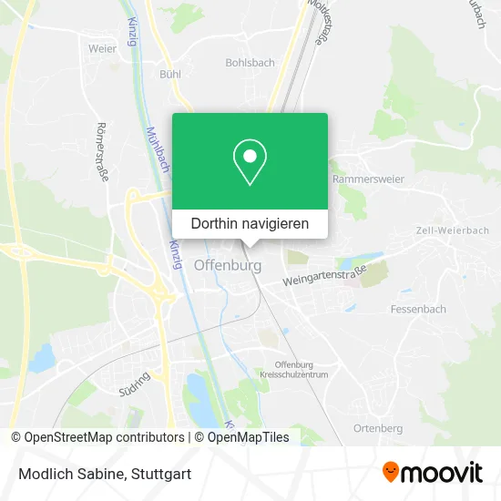 Modlich Sabine Karte