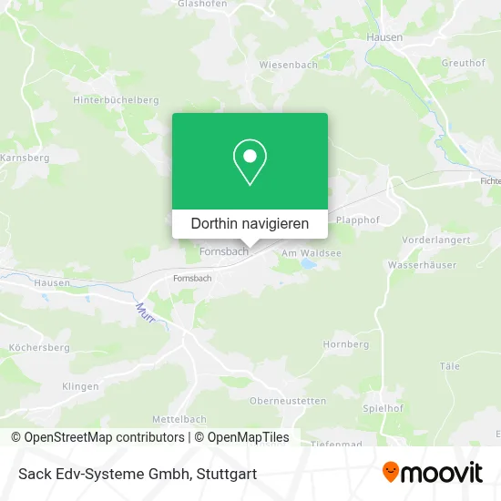 Sack Edv-Systeme Gmbh Karte