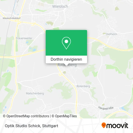 Optik Studio Schick Karte