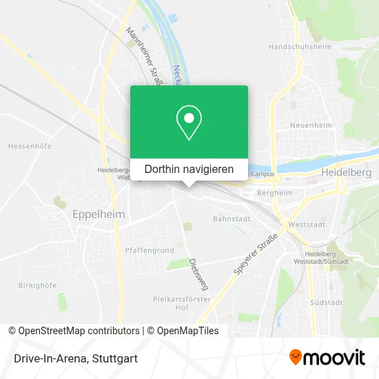 Drive-In-Arena Karte