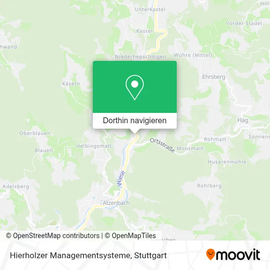 Hierholzer Managementsysteme Karte
