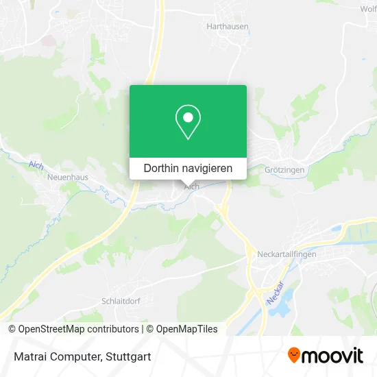 Matrai Computer Karte