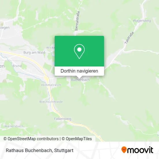 Rathaus Buchenbach Karte