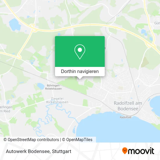 Autowerk Bodensee Karte