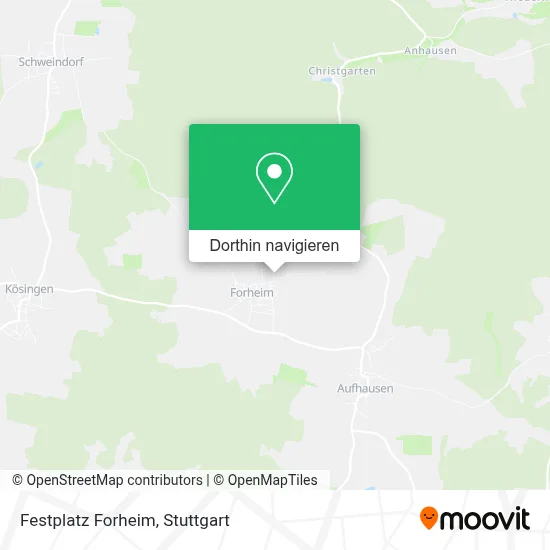 Festplatz Forheim Karte