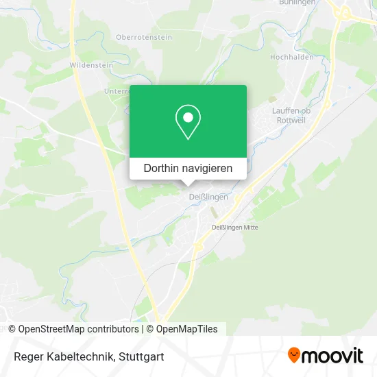 Reger Kabeltechnik Karte