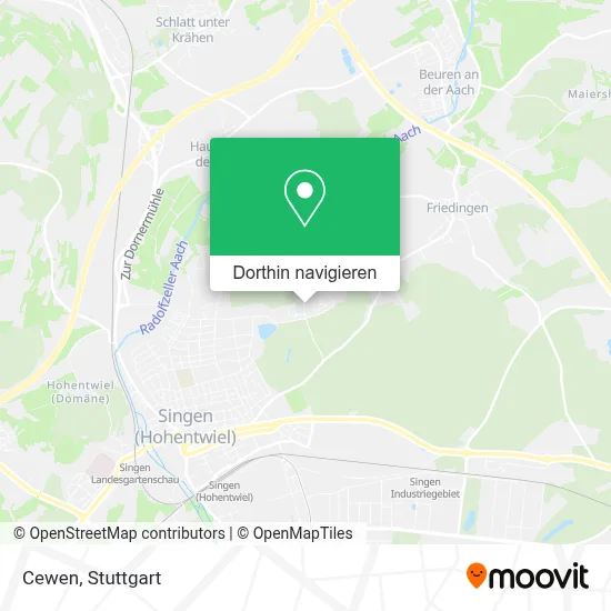 Cewen Karte