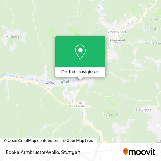 Edeka Armbruster-Welle Karte