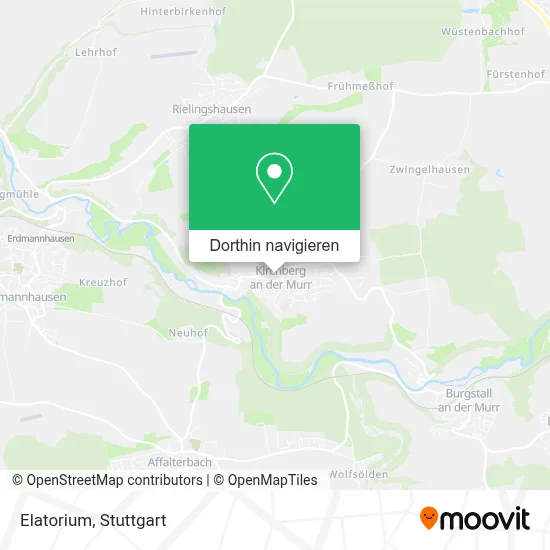 Elatorium Karte
