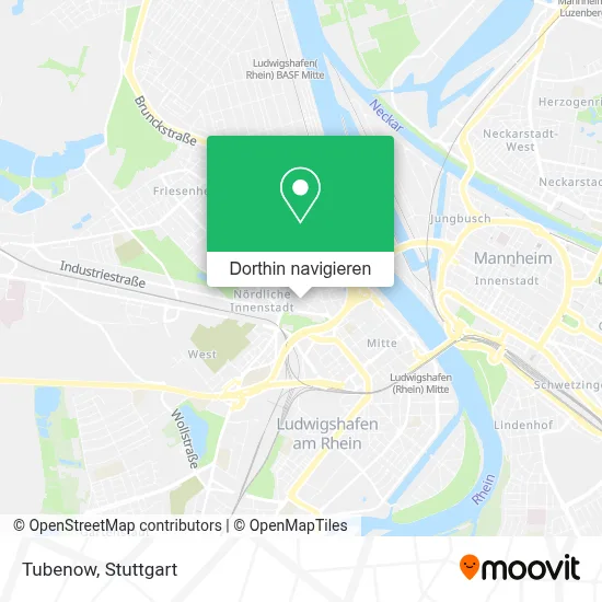 Tubenow Karte