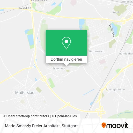 Mario Smarzly Freier Architekt Karte