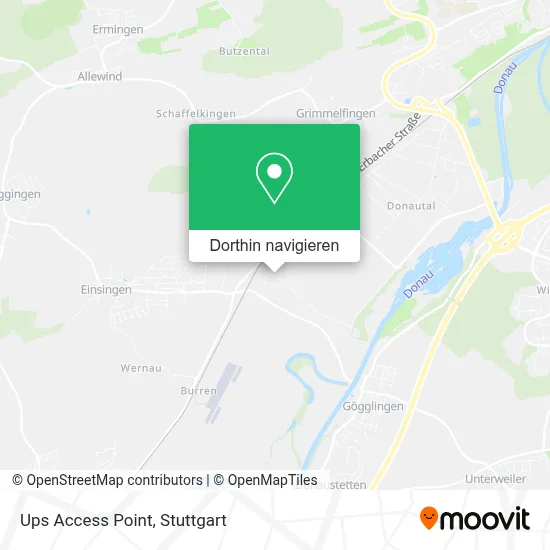 Ups Access Point Karte