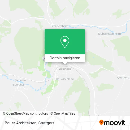 Bauer Architekten Karte