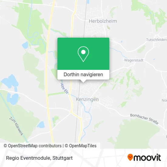Regio Eventmodule Karte