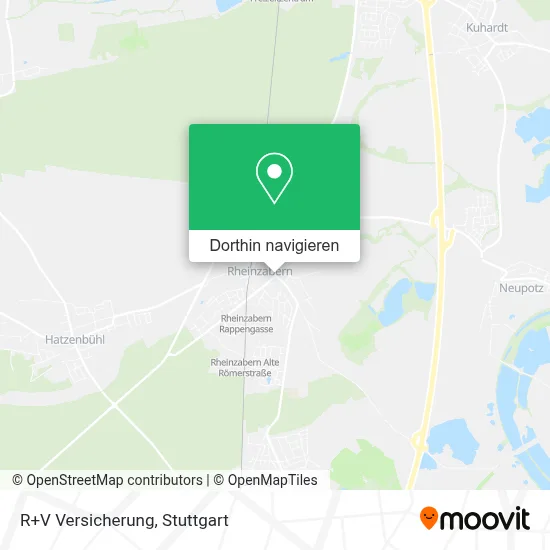 R+V Versicherung Karte