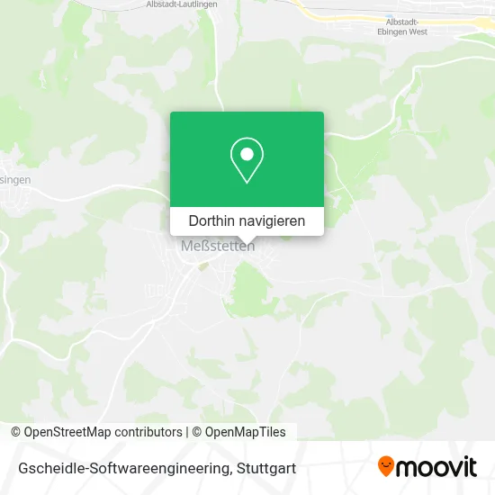 Gscheidle-Softwareengineering Karte