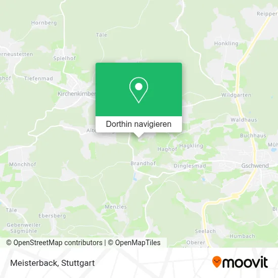 Meisterback Karte