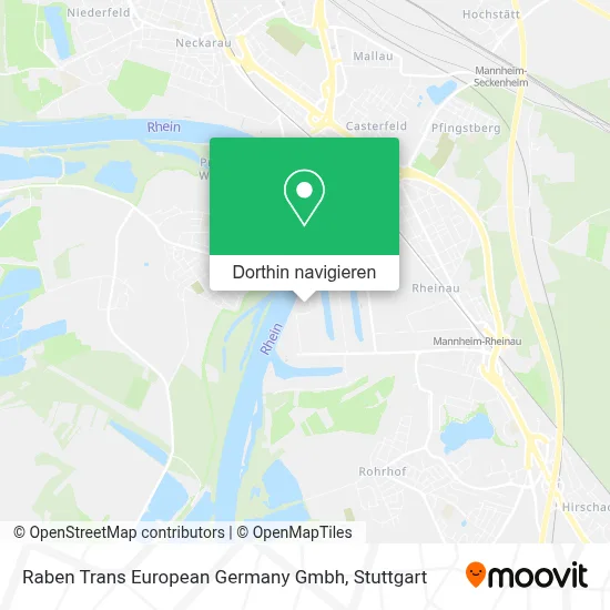 Raben Trans European Germany Gmbh Karte