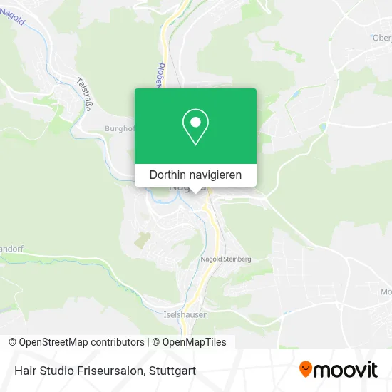 Hair Studio Friseursalon Karte