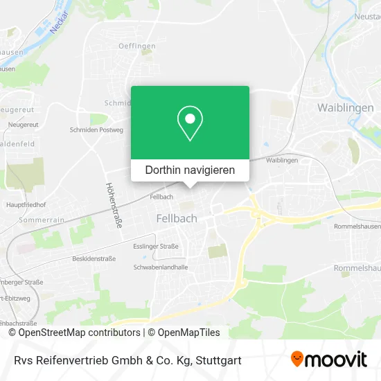 Rvs Reifenvertrieb Gmbh & Co. Kg Karte